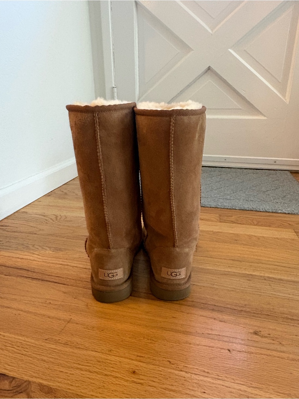 UGG Tall Sheepskin Boots in Chestnut